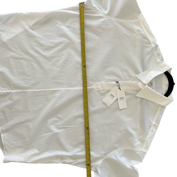 NWT AMI ALEXANDRE MATTIUSSI SHIRT DRESS WITH POCKETS SIZE 40 - Picture 6 of 11